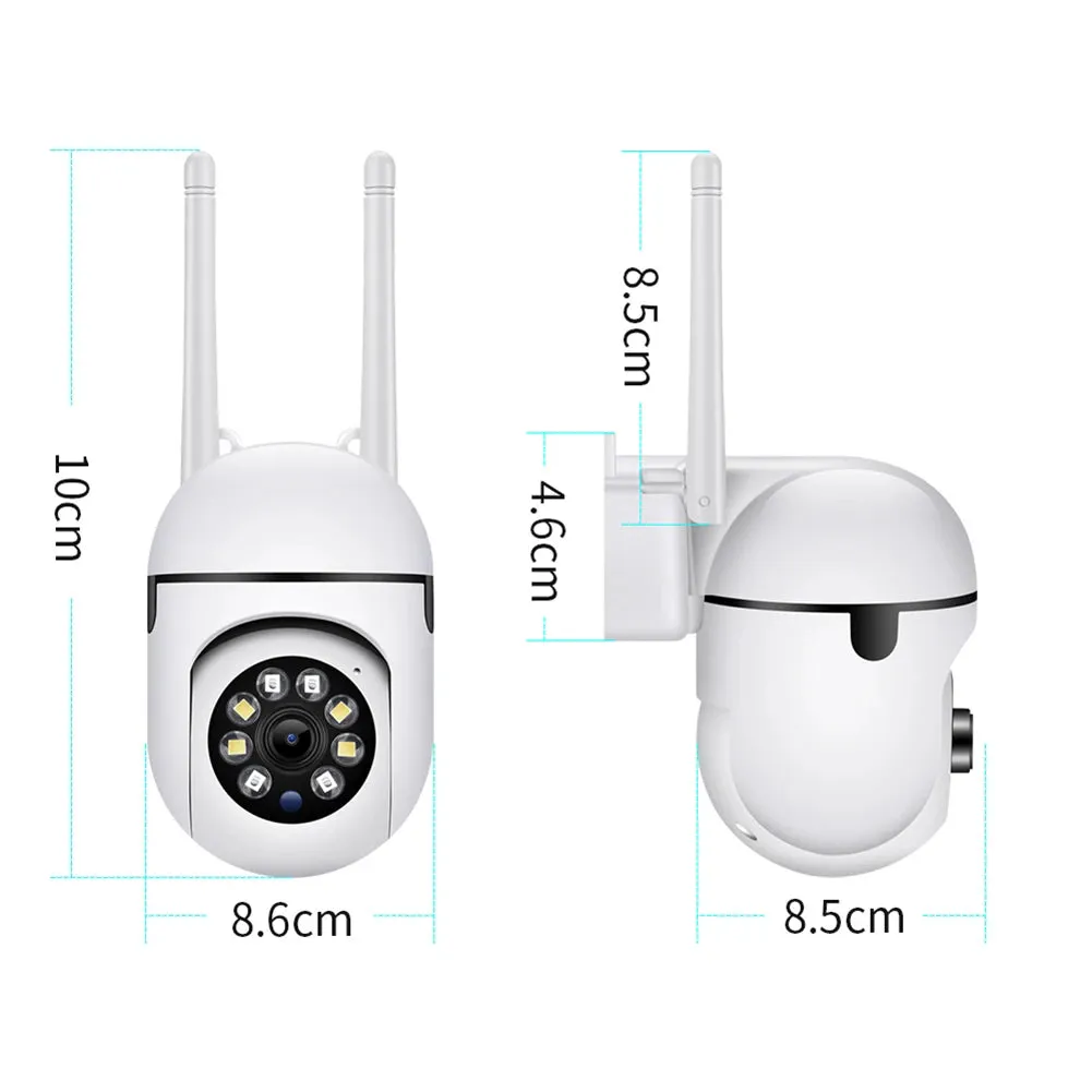 2.4G Two-way Audio Night Vision 2MP 1080P HD Surveillance Camera (Camera Only)