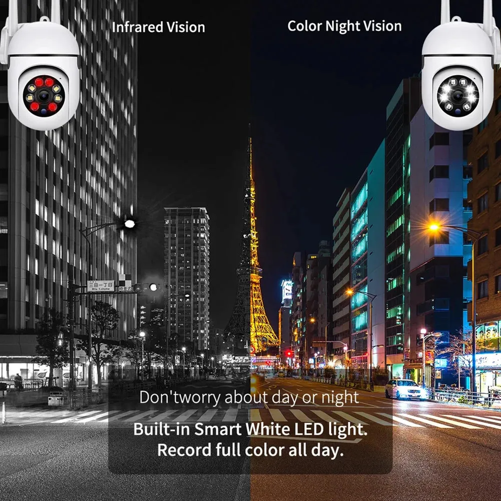 2.4G Two-way Audio Night Vision 2MP 1080P HD Surveillance Camera (Camera Only)