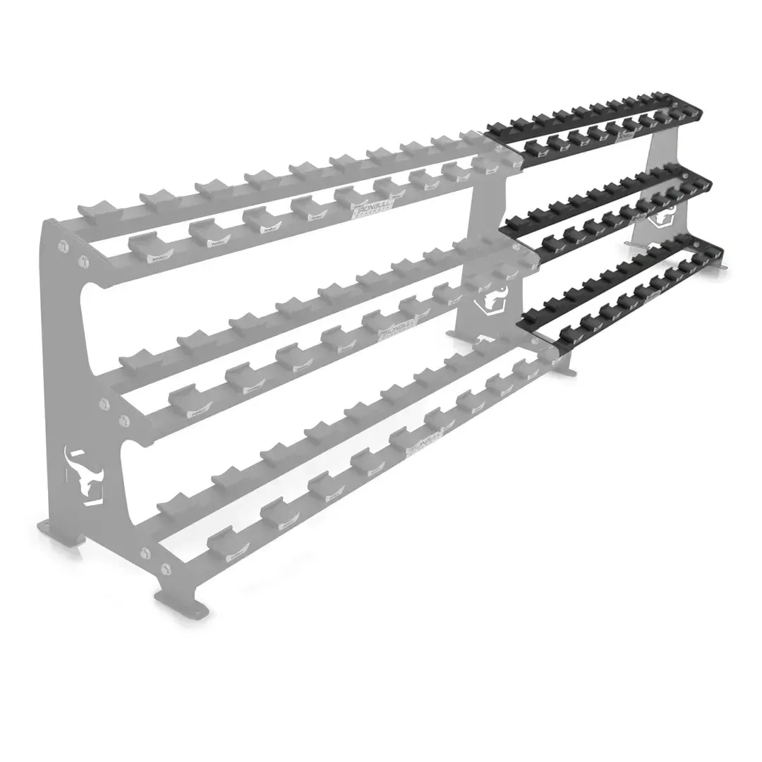 3-Tier Commercial Dumbbell Rack Extension