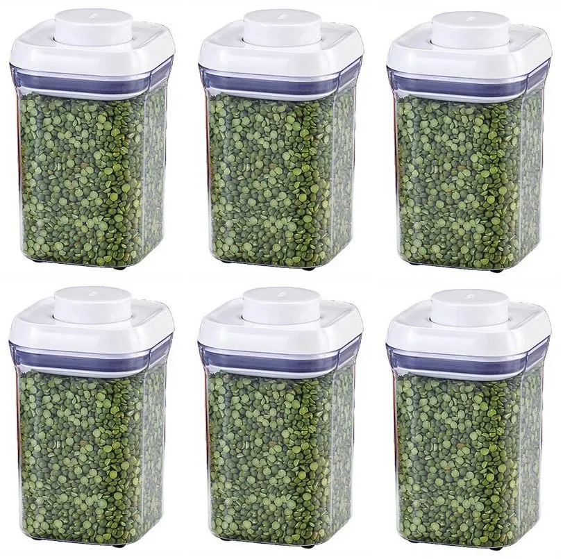 (6) ea Oxo International 1071396 4 Quart POP Food Storage Containers