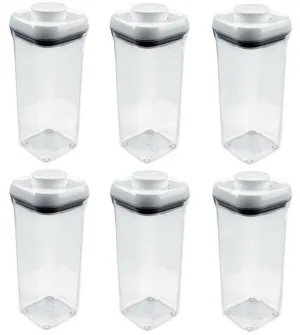 (6) ea Oxo International 1071398 1.5 Quart POP Food Storage Containers