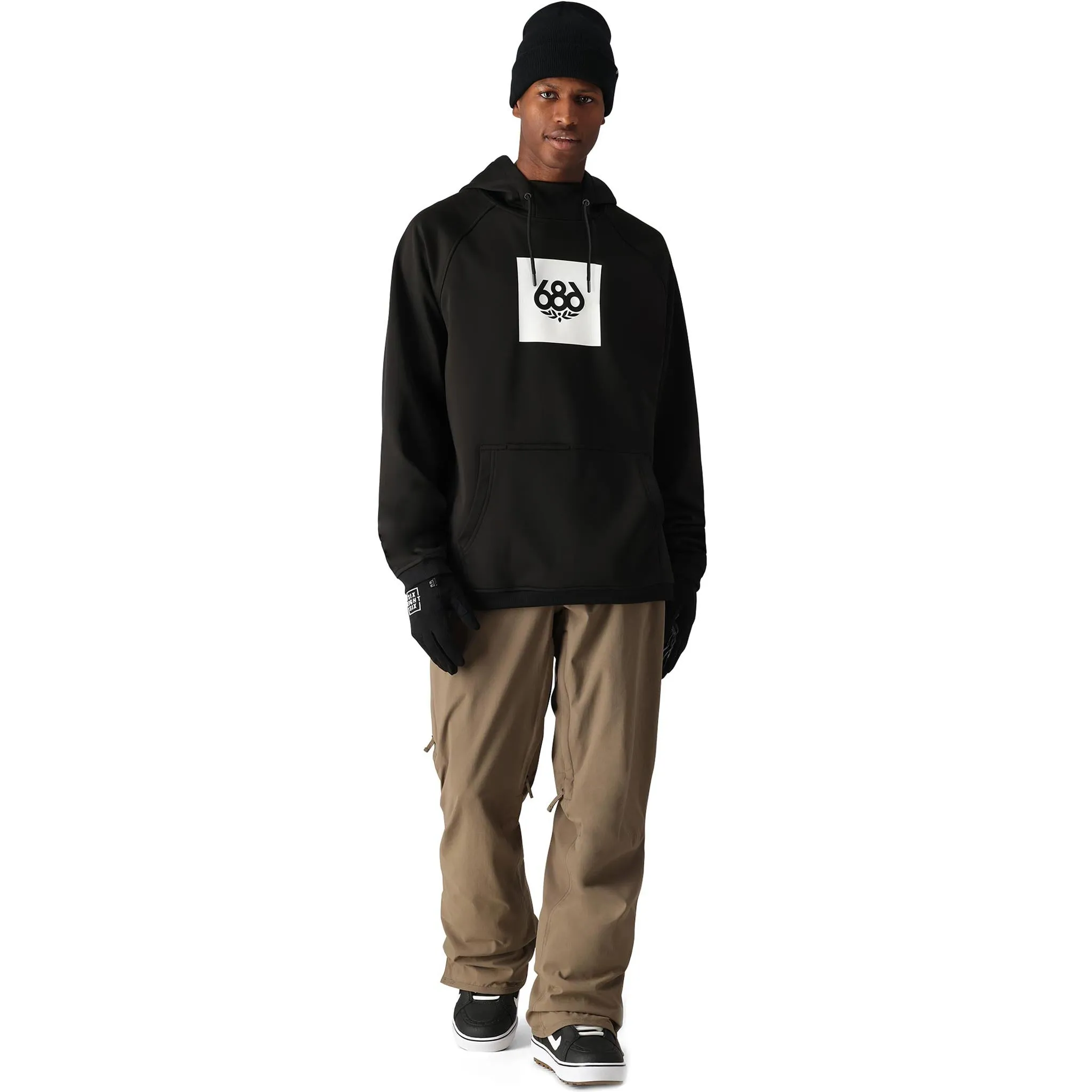 686 Bonded Fleece Hoody White White 2025