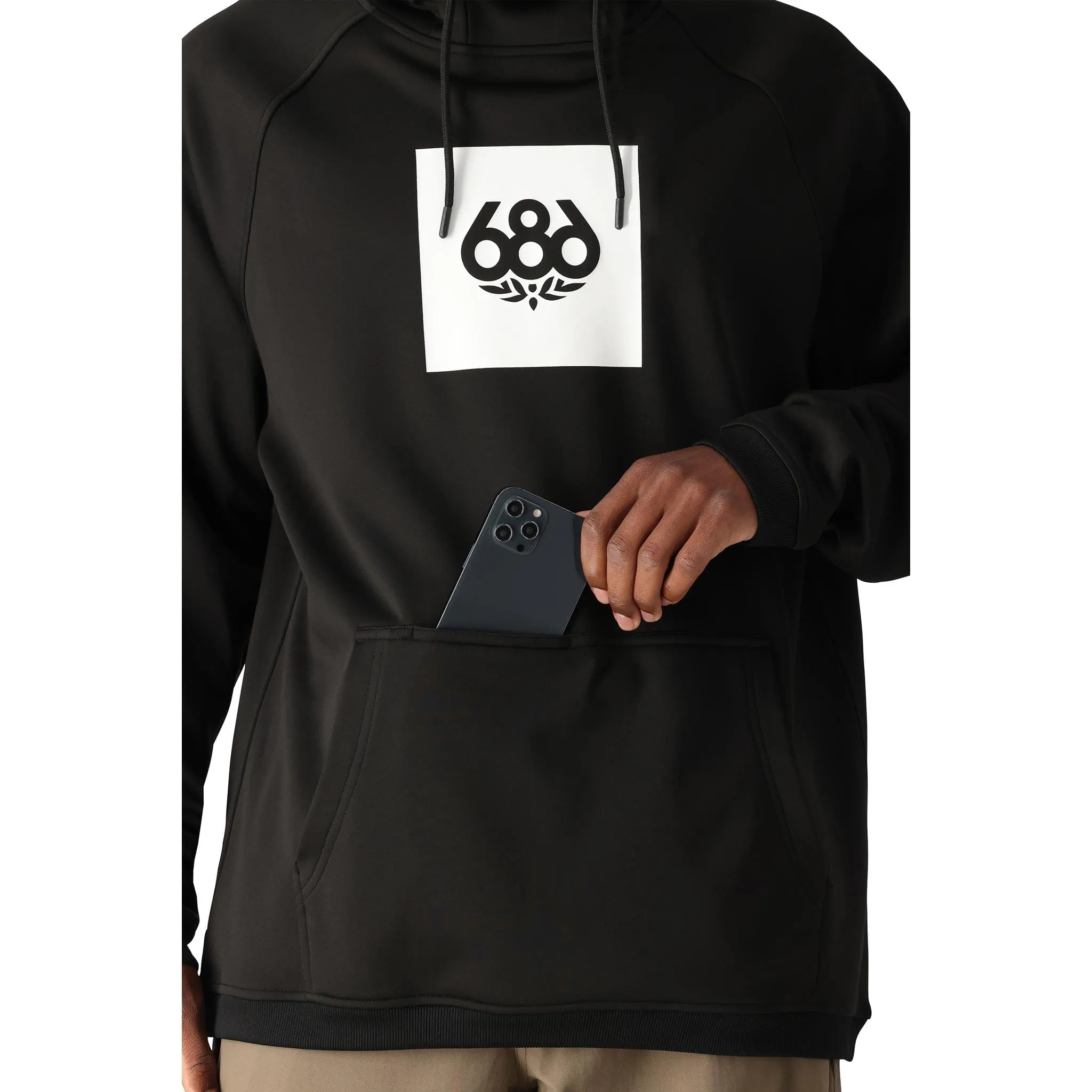 686 Bonded Fleece Hoody White White 2025