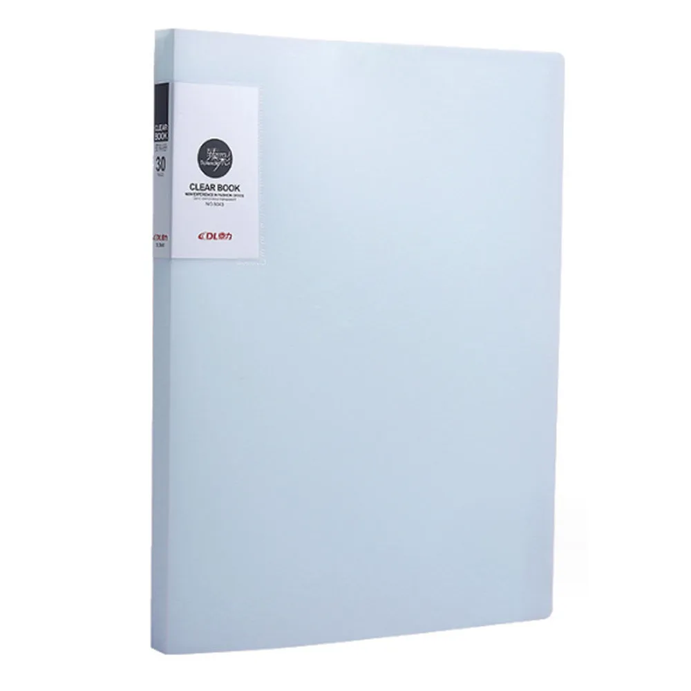 A4 30-Pages Clear Storage Book