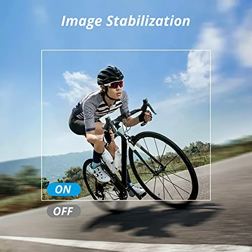 AKASO Brave 4 Pro 4K30FPS Action Camera - 131ft Underwater Camcorder Waterproof Camera with Touch Screen Advanced EIS Remote Control 5X Zoom Underwater Camera Support External Mic