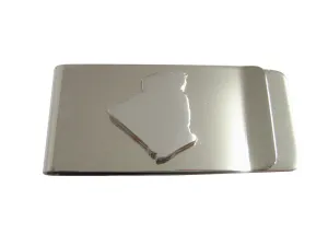 Algeria Map Shape Money Clip