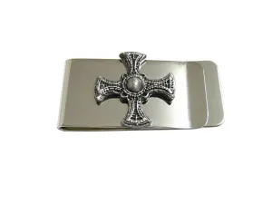 Ancient Celtic Cross Money Clip
