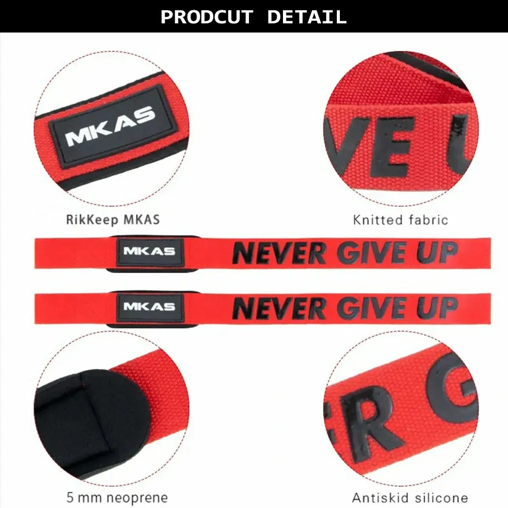 Anti-slip Hand Wraps Wrist Straps Support For Weight Lifting Powerlifting Training