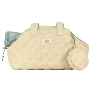 ANYWAGS Pet Carrier Apricot Shoulder Bag with Breathable Outdoor Travel for Puppy Dog Cat Cling Bags