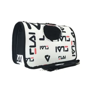 ANYWAGS Pet Carrier Large FLAI Logo Pattern Shoulder Sling Bags for Small Pet Carrying Accessories