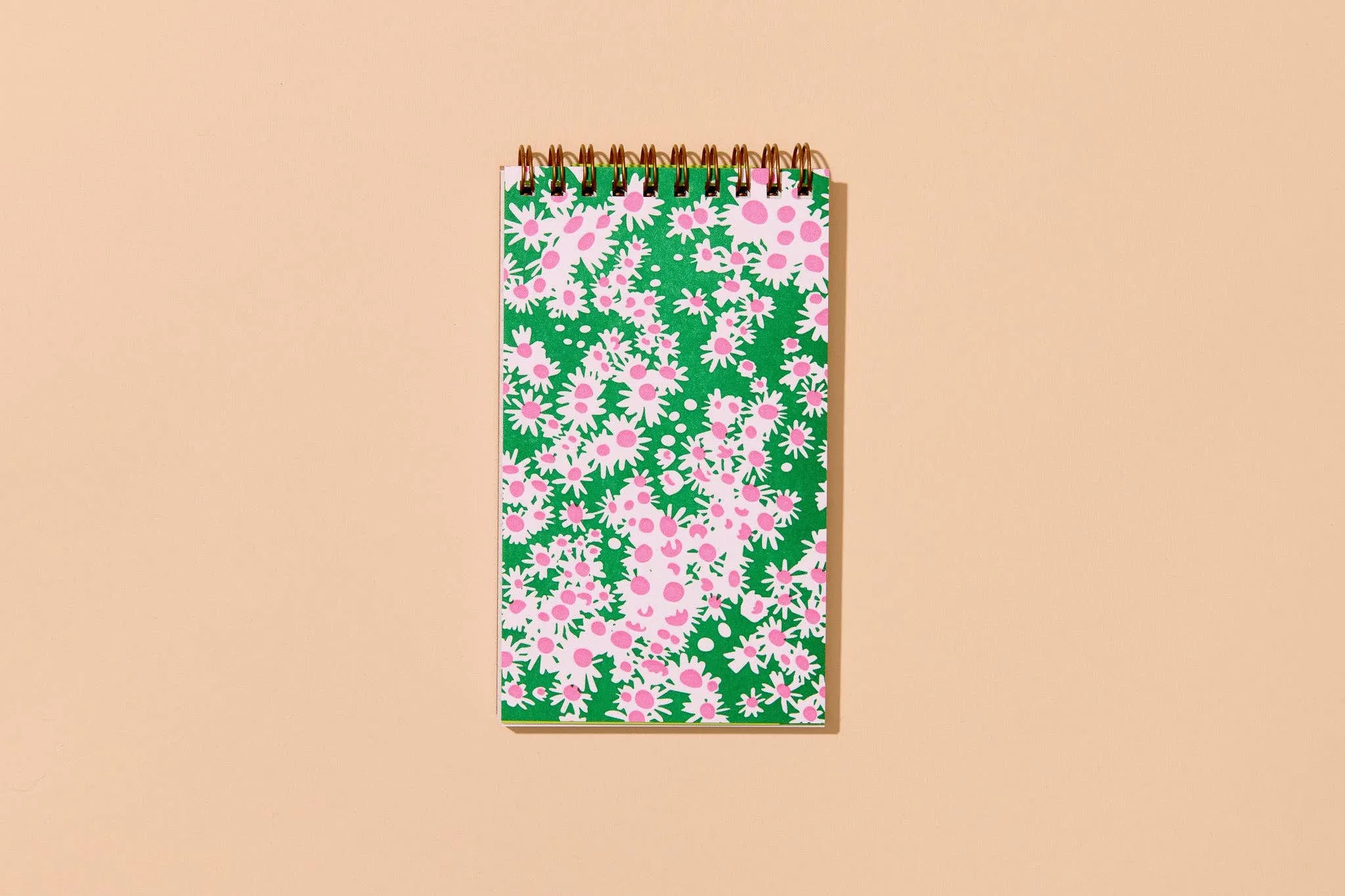 Aster Wildflower Spiral Pocket Size Notebook