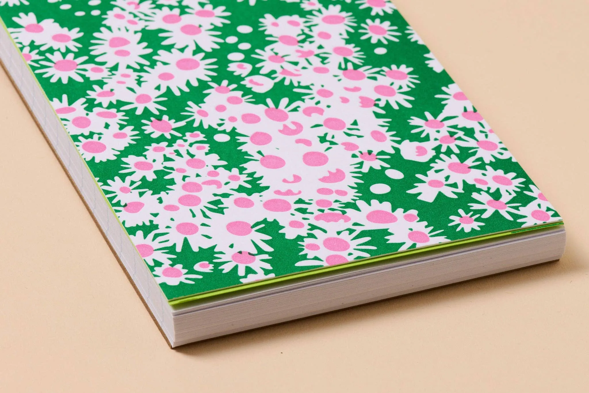 Aster Wildflower Spiral Pocket Size Notebook