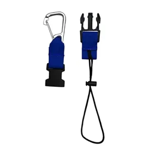 ATORSE Scuba Dive Light Camera BCD Lanyard with Quick Release Buckle Clip Blue B