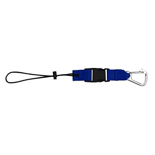 ATORSE Scuba Dive Light Camera BCD Lanyard with Quick Release Buckle Clip Blue B