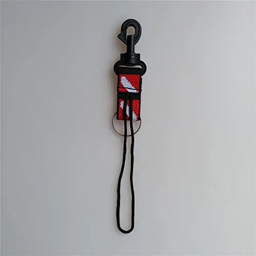 ATORSE Scuba Diving Fin Mask Gear Holder Keeper Lanyard Strap with Safety Clip HY09