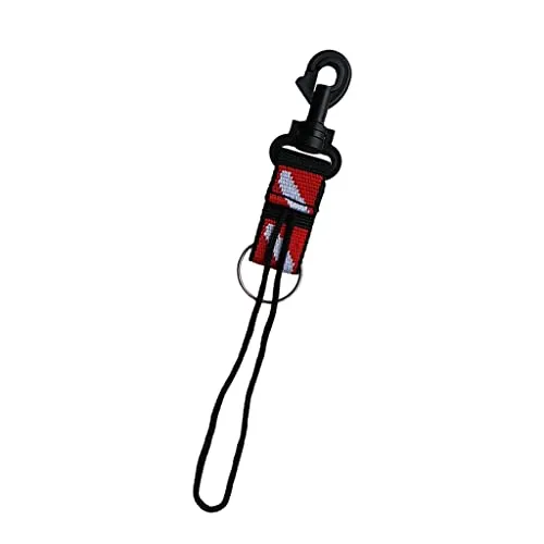 ATORSE Scuba Diving Fin Mask Gear Holder Keeper Lanyard Strap with Safety Clip HY09