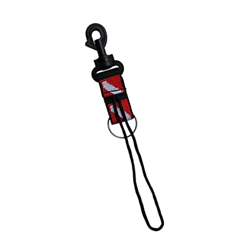 ATORSE Scuba Diving Fin Mask Gear Holder Keeper Lanyard Strap with Safety Clip HY09