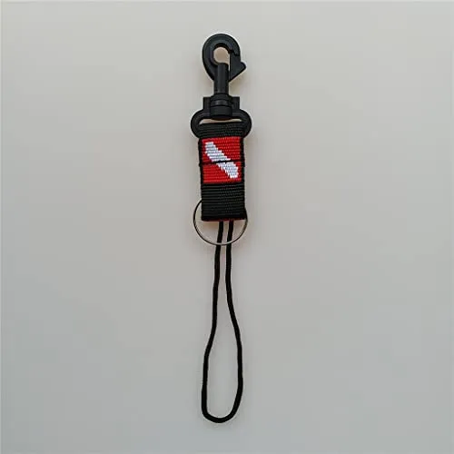 ATORSE Scuba Diving Fin Mask Gear Holder Keeper Lanyard Strap with Safety Clip HY09