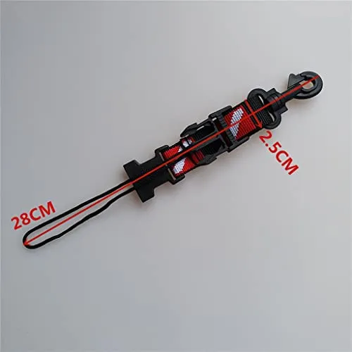 ATORSE Scuba Diving Fin Mask Gear Holder Keeper Lanyard Strap with Safety Clip HY12