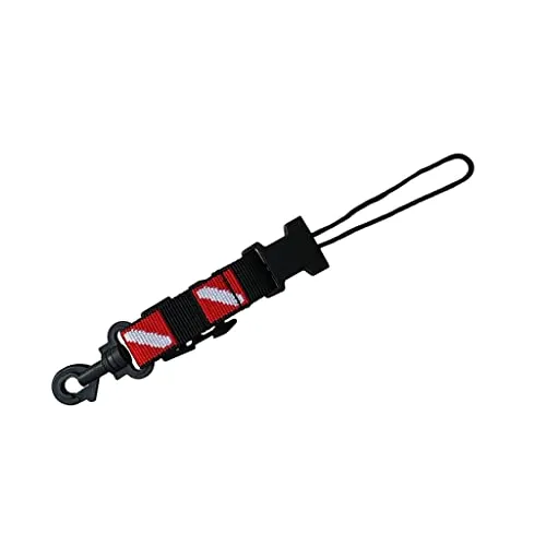 ATORSE Scuba Diving Fin Mask Gear Holder Keeper Lanyard Strap with Safety Clip HY12