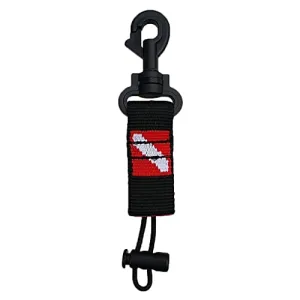 ATORSE Scuba Diving Fin Mask Gear Holder Keeper Lanyard Strap with Safety Clip HY13