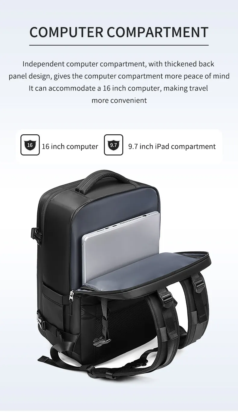 Axion Ultimate Lightweight Travel Backpack for Men | USB Laptop Backpack