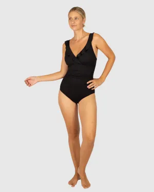 BAKU- WOMEN'S 1PC CHLORO E-F CUP FRILL SWIMSUIT