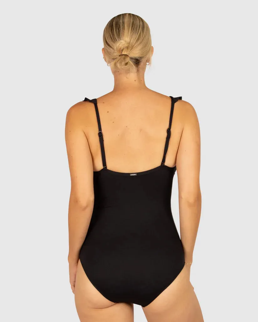 BAKU- WOMEN'S 1PC CHLORO E-F CUP FRILL SWIMSUIT