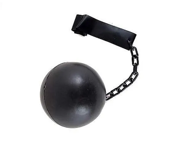 Ball and Chain Party Decoration