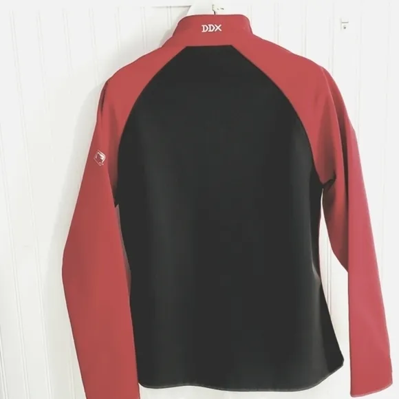 BECKS Dri Duck Contour Soft Shell Jacket Style 9439 Red/ Charcoal Size Medium