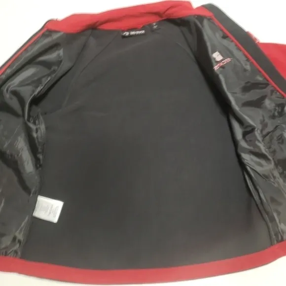 BECKS Dri Duck Contour Soft Shell Jacket Style 9439 Red/ Charcoal Size Medium
