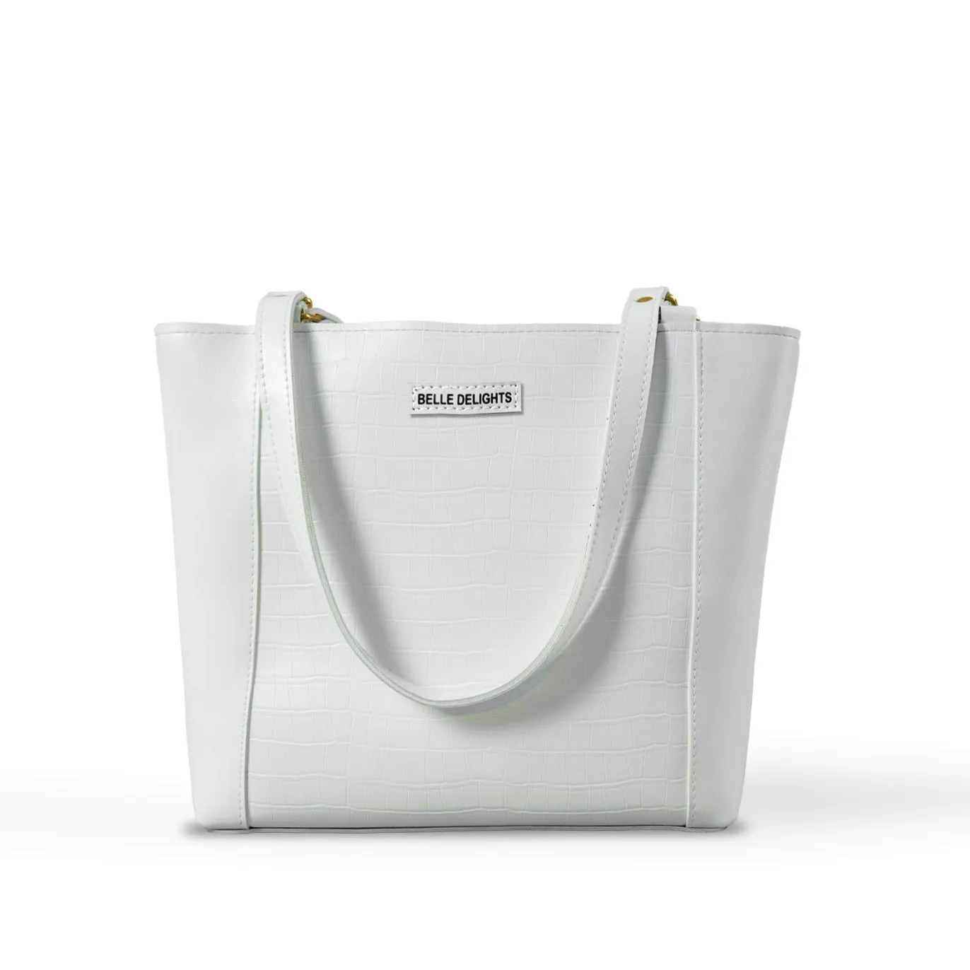 Belle Coco Tote Bag White