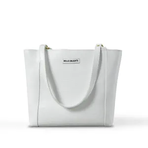 Belle Coco Tote Bag White