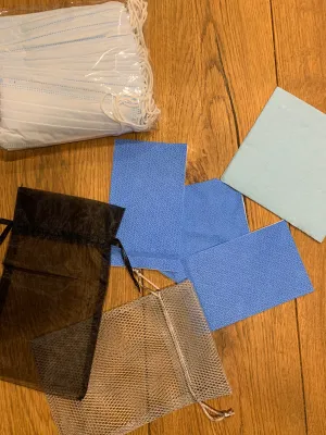 Black Voile Storing Bag