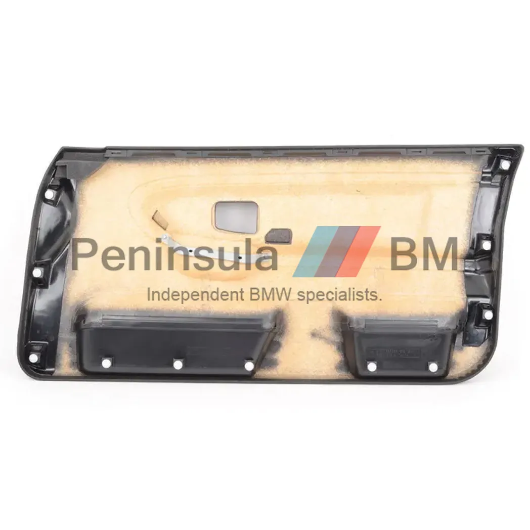 BMW Door Trim Panel Front L/H Schwarz Coupe Convertible E36 GENUINE 51418165415