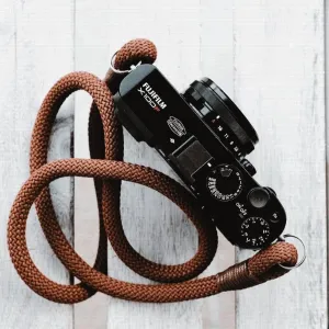 Brown Acrylic Camera Strap