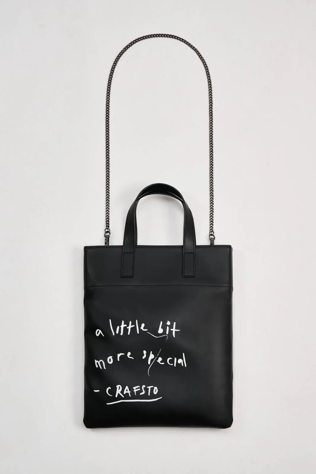 Cactus Leather Graphic Lesson Bag