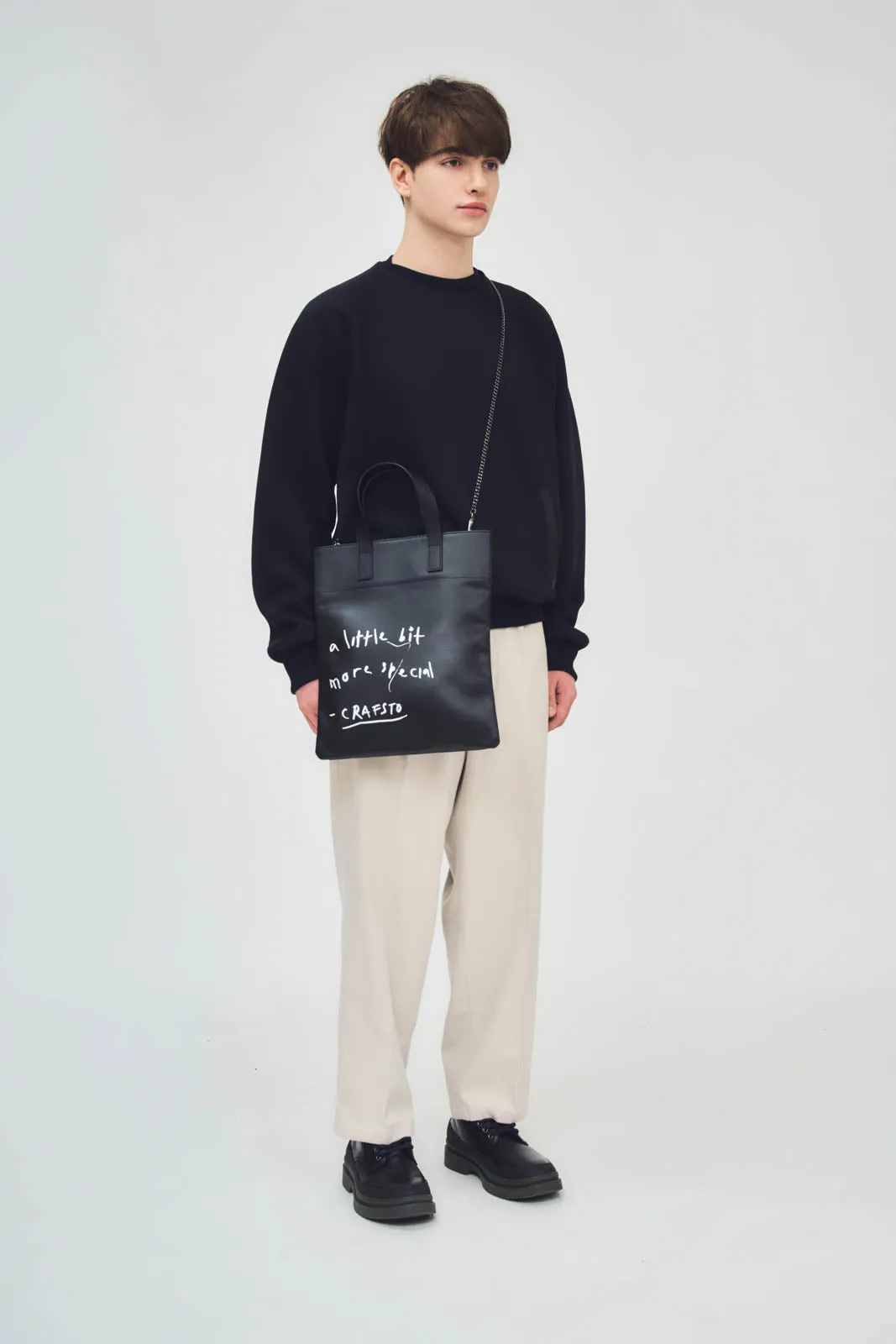 Cactus Leather Graphic Lesson Bag