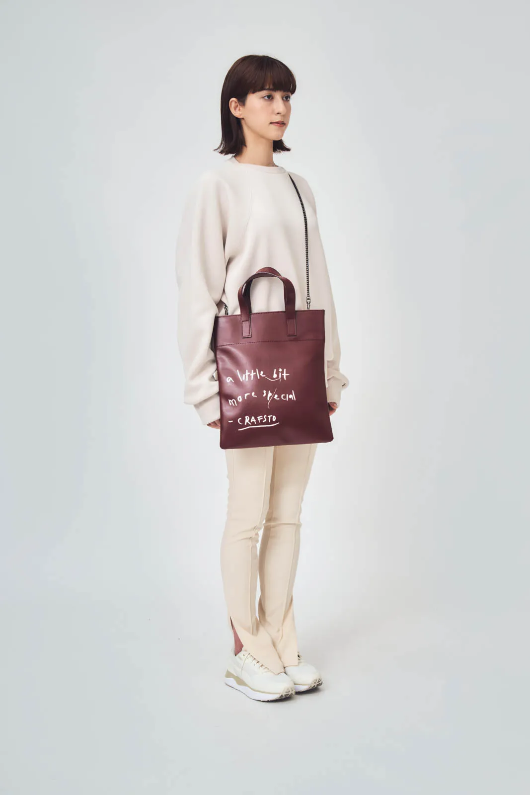 Cactus Leather Graphic Lesson Bag