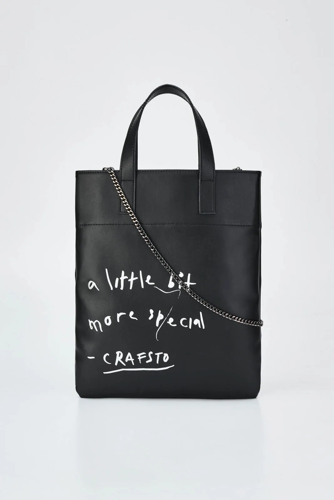 Cactus Leather Graphic Lesson Bag