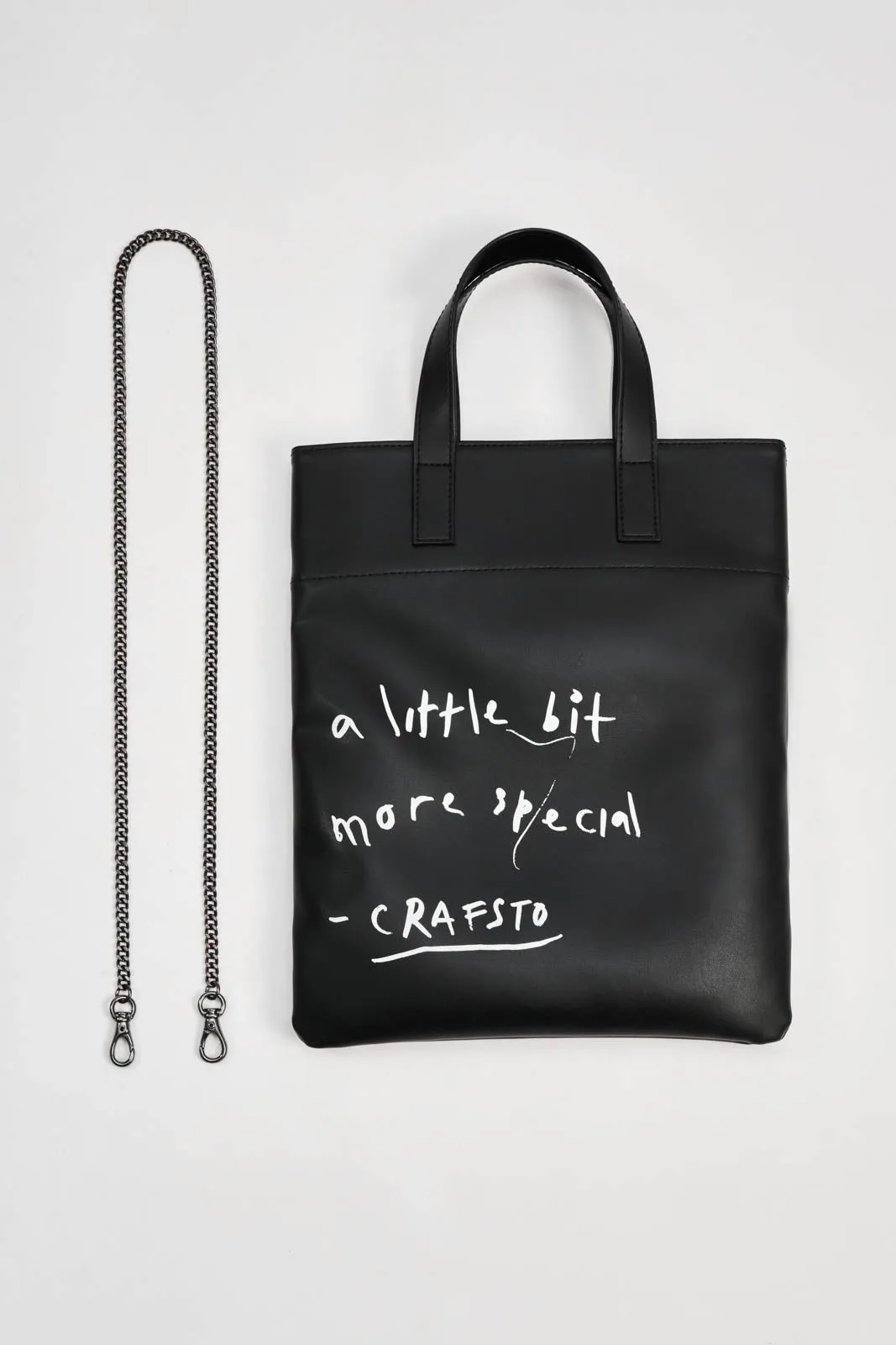 Cactus Leather Graphic Lesson Bag