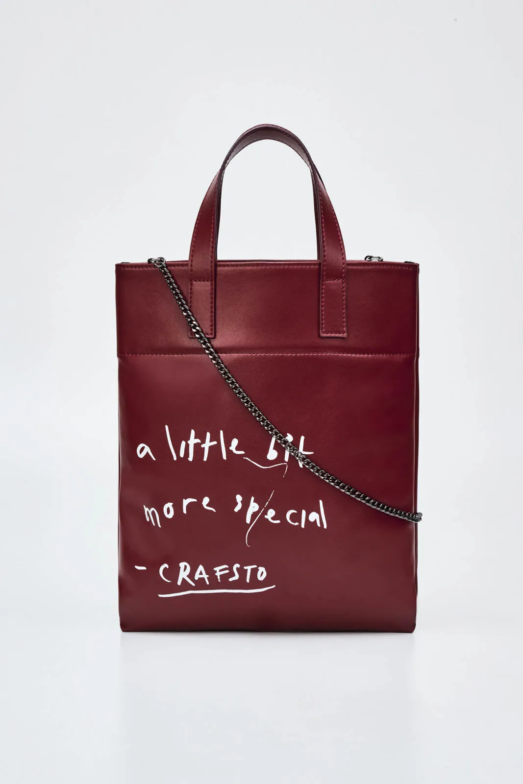 Cactus Leather Graphic Lesson Bag