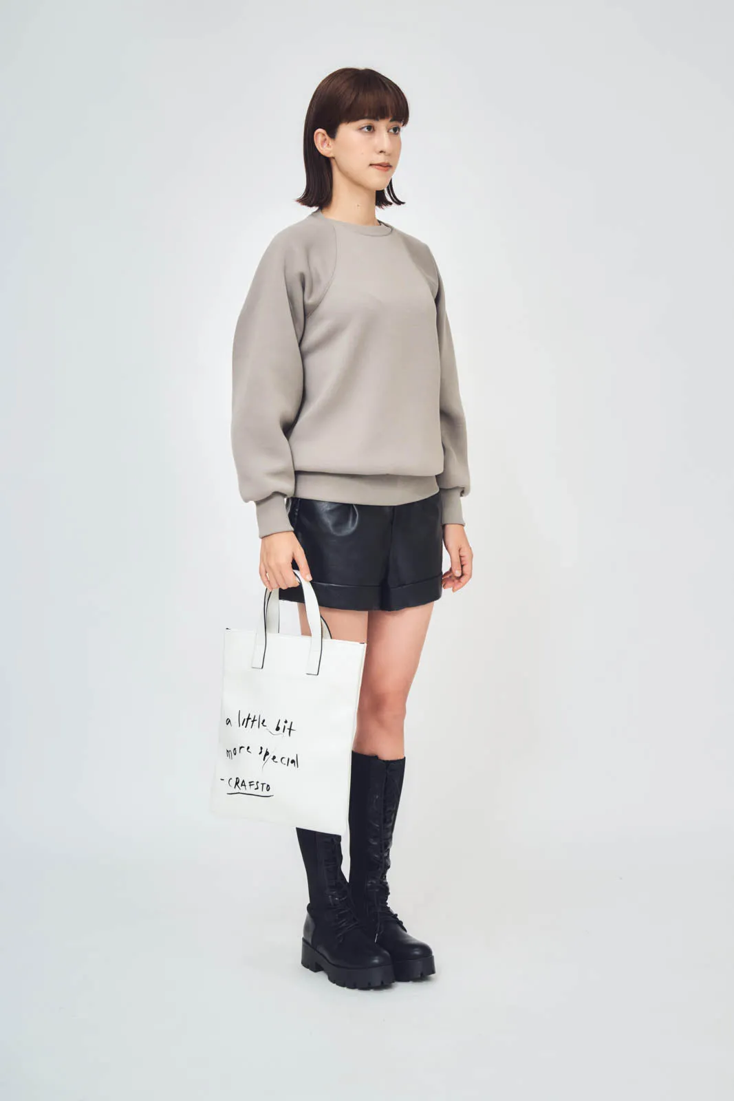 Cactus Leather Graphic Lesson Bag