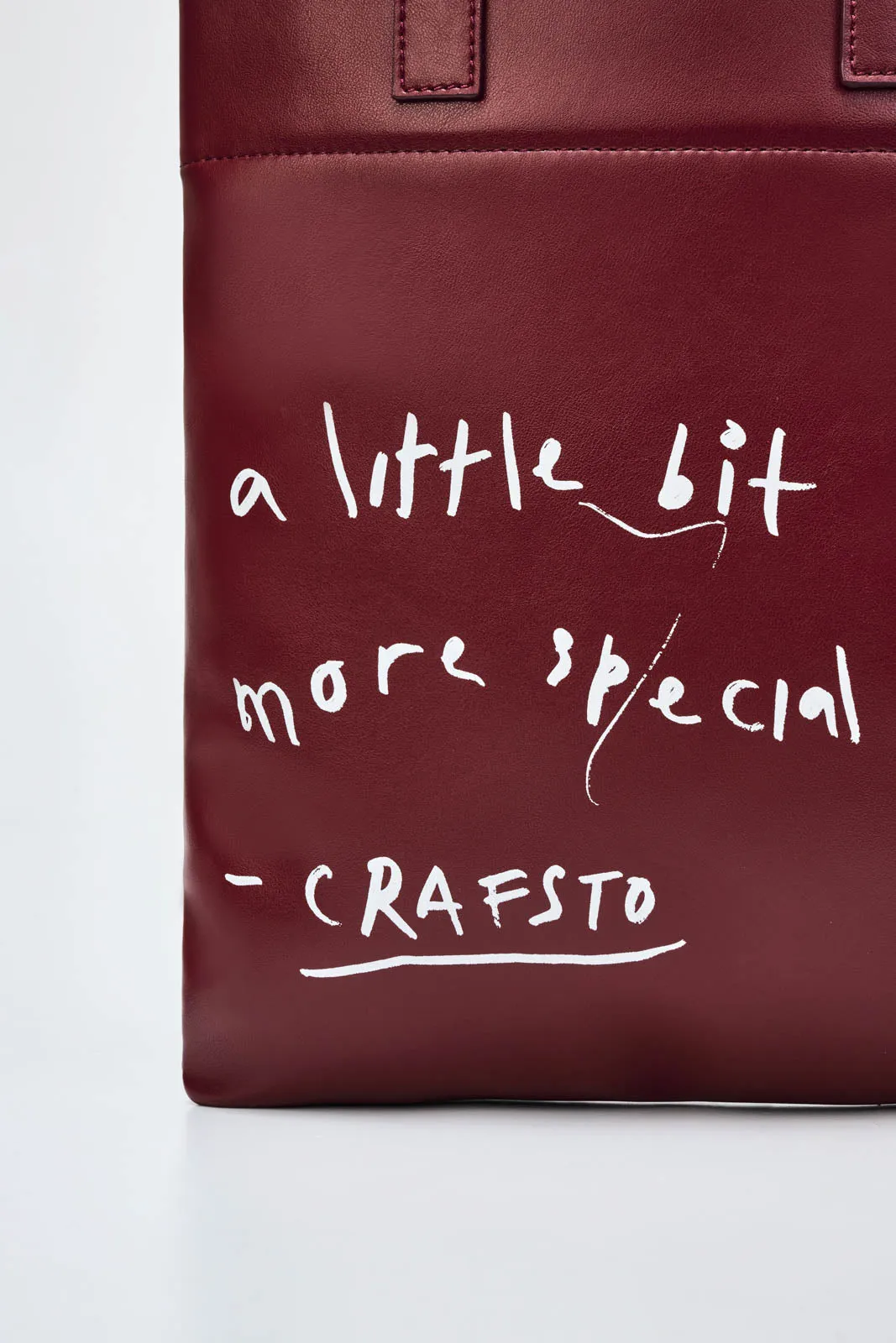 Cactus Leather Graphic Lesson Bag