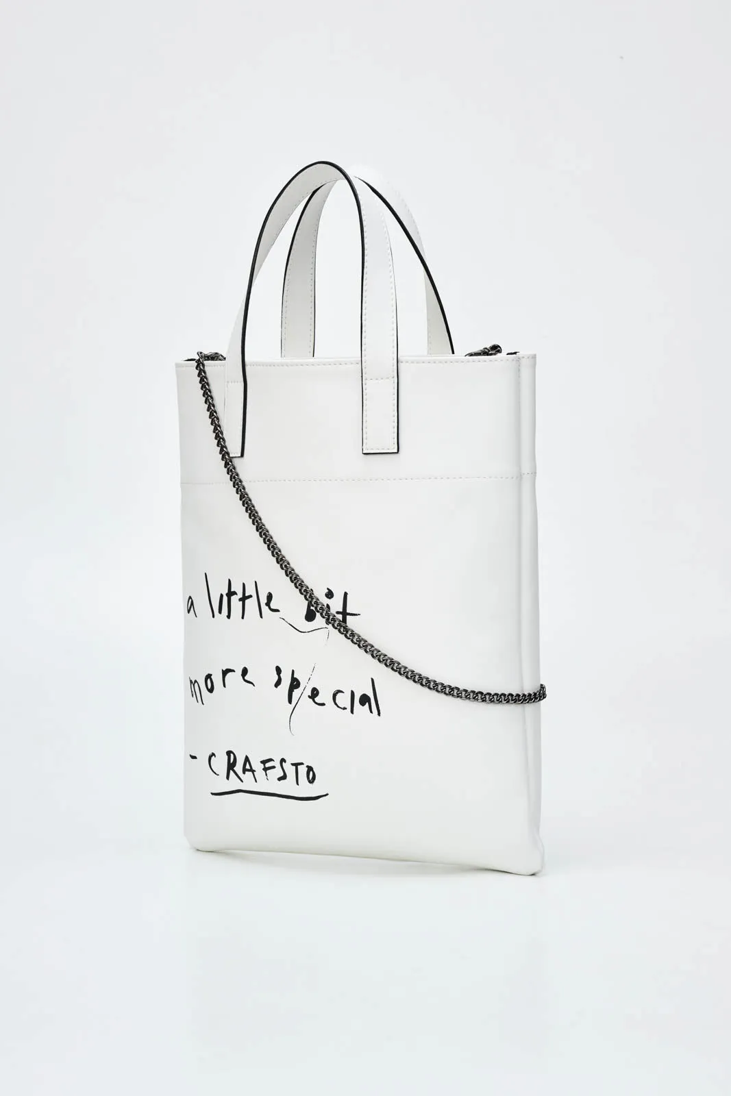 Cactus Leather Graphic Lesson Bag