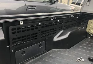 Cali Raised LED 2005-2023 Toyota Tacoma Bed Molle System For BAKflip Cover Only