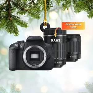 Camera 7 - Shaped Ornament