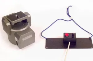 Camera Motorized Pan & Tilt Tripod Head with Choice of Adaptive Joystick Controls on Robo Arm Wheelchair Mount Bundle
