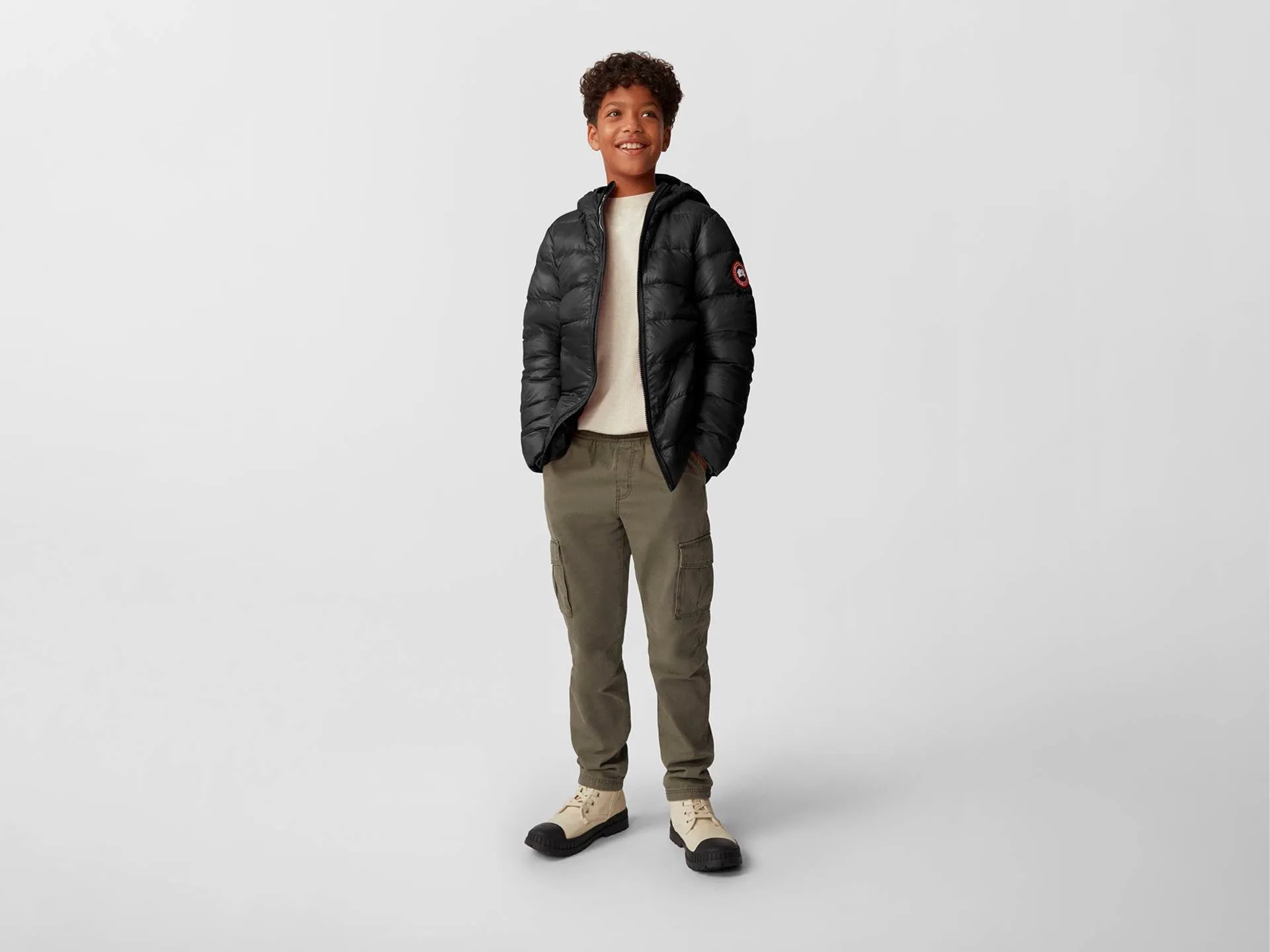 Canada Goose Youth Crofton Hoody - Black