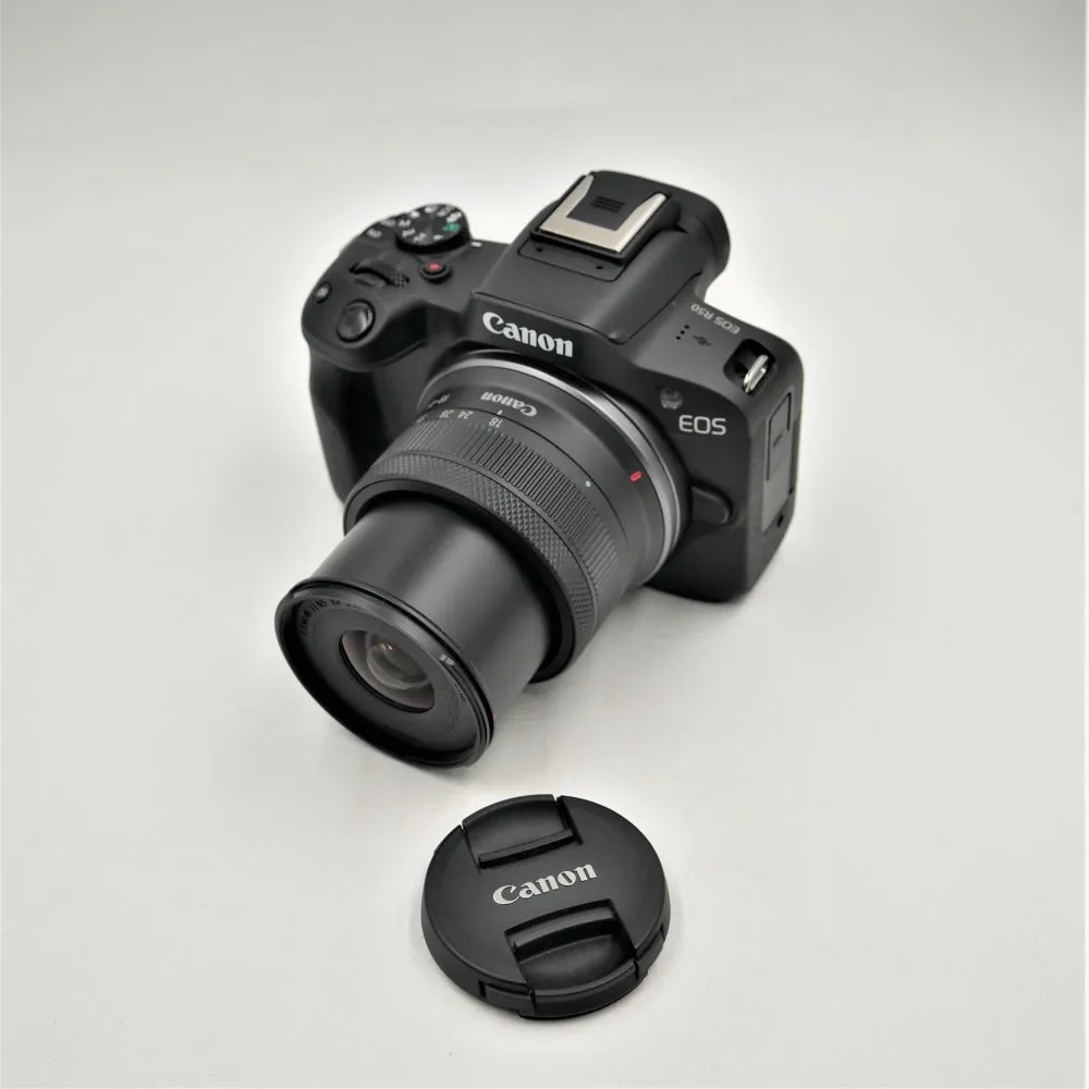 Canon EOS R50 Mirrorless Camera with 18-45mm Lens | Black **OPEN BOX**